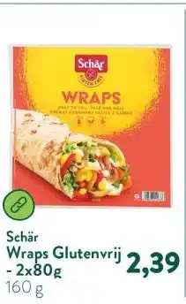 Holland & Barrett Wraps Glutenvrij - 2x80g aanbieding