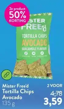 Holland & Barrett Tortilla Chips Avocado aanbieding
