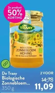 Holland & Barrett Biologische Zonnebloem Honing BIO aanbieding