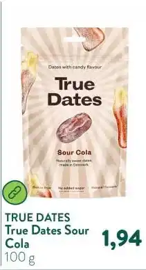 Holland & Barrett True Dates Sour Cola aanbieding