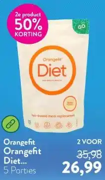 Holland & Barrett Orangefit Diet Vanillesmaak – 325g aanbieding