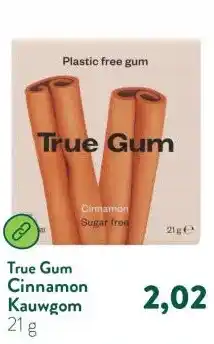 Holland & Barrett Cinnamon Kauwgom aanbieding