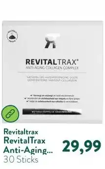 Holland & Barrett RevitalTrax Anti-Aging Collagen Complex - 30 sticks aanbieding