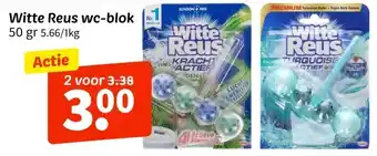 Wibra Witte Reus wc-blok aanbieding