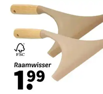 Wibra Raamwisser aanbieding