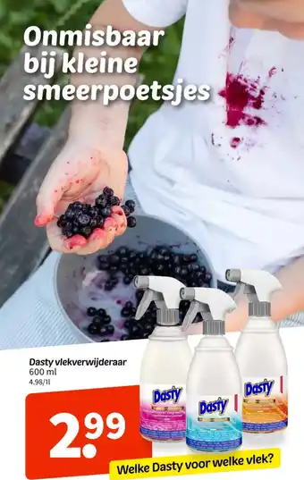 Wibra Dasty vlekverwijderaar aanbieding