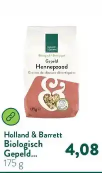 Holland & Barrett Biologisch Gepeld Hennepzaad - 175g aanbieding