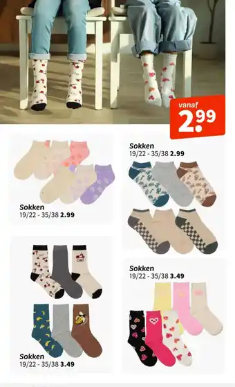 Wibra Sokken aanbieding