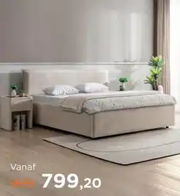 TotaalBED Bed Lommel | 140 x 200 cm | Sino 972, ecru aanbieding