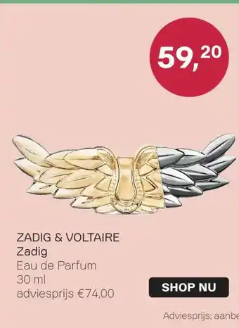 Pour Vous Zadig & voltaire zadig aanbieding