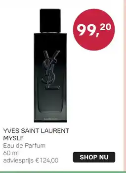 Pour Vous Yves saint laurent myslf aanbieding
