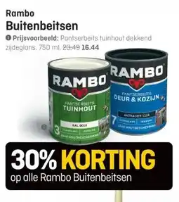 Hubo Rambo Buitenbeitsen aanbieding