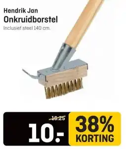 Hubo Hendrik Jan Onkruidborstel aanbieding