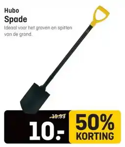 Hubo Hugo Spade aanbieding