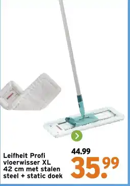 GAMMA Leifheit Profi vloerwisser XL aanbieding