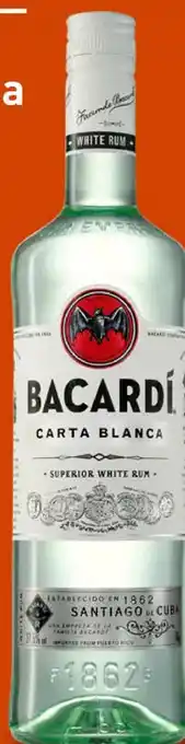 Gall & Gall Bacardí Carta Blanca 70CL aanbieding