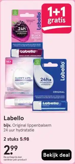 Etos Labello aanbieding