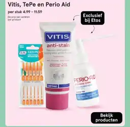 Etos Vitis, TePe en Perio Aid aanbieding