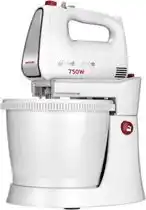 Bol.com MPM - Mixer met Mengkom 3 Liter - Handmixer - Keukenmixer - Blender - 750W aanbieding