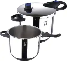 Bol.com San Ignacio Snelkookpannen - 4.0 En 5.5 Liter - Rvs aanbieding