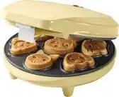 Bol.com Bestron Wafelijzer - AAW700V - 700W - Mini cakes - Dierenvormpjes - Geel aanbieding