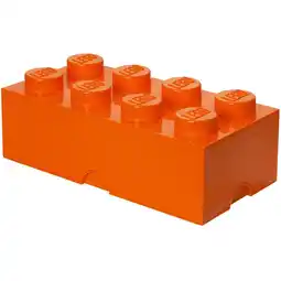 Bol.com Opbergbox Brick 8, Oranje - LEGO aanbieding