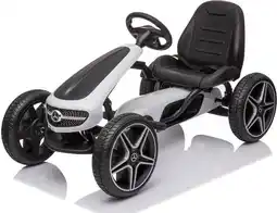 Bol.com Mercedes-Benz Go Kart Skelter - Wit aanbieding