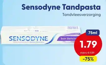 Die Grenze Sensodyne Tandpasta aanbieding