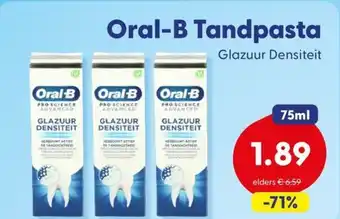Die Grenze Oral-B Tandpasta aanbieding