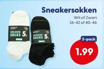 Die Grenze Sneakersokken aanbieding