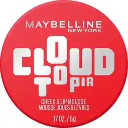 Etos Maybelline New York Cloud Topia Blush Cream 03 Divine Crimson Rood aanbieding