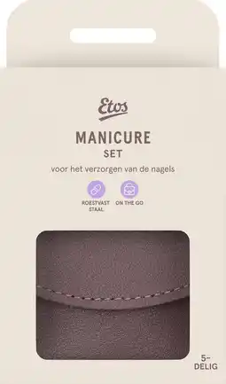 Etos Etos Manicure Set aanbieding