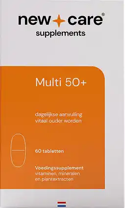 Etos New Care Multi 50+ Dagelijkse Aanvulling Tabletten 60 stuks aanbieding