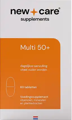 Etos New Care Multi 50+ Dagelijkse Aanvulling Tabletten 60 stuks aanbieding