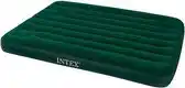Bol.com Intex Queen Dura-Beam Downy Luchtbed met ingebouwde voetpomp - 203x152x25cm aanbieding