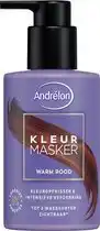 Bol.com Andrélon kleurmasker warm rood 200 ml aanbieding