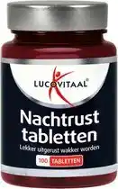 Bol.com Lucovitaal Nachtrust Tabletten Voedingssupplement - 100 tabletten aanbieding