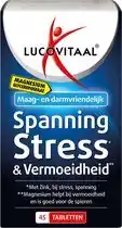 Bol.com Lucovitaal - Spanning, Stress & Vermoeidheid - 45 tabletten - Voedingssupplement aanbieding
