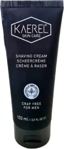 Bol.com Kaerel skin care Milde Scheercrème 100 ml - natuurlijke huidverzorging voor mannen aanbieding