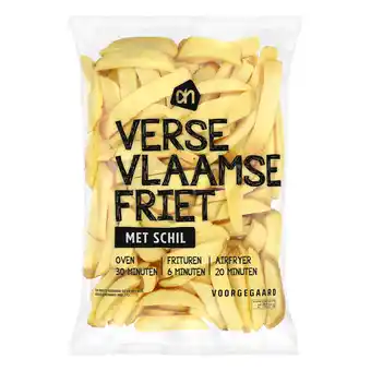 Albert Heijn AH Verse Vlaamse friet met schil aanbieding