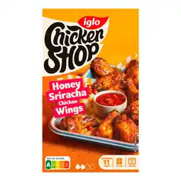 PLUS Iglo Chicken shop honey sriracha wings aanbieding