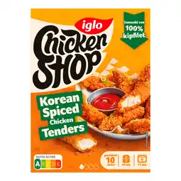 PLUS Iglo Chicken shop Korean spiced tenders aanbieding