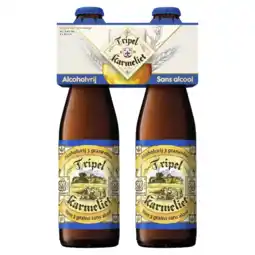 Albert Heijn Tripel Karmeliet Alcoholvrij 3 granenbier 4-pack aanbieding