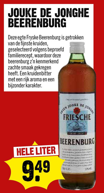 Dirck 3 Jouke De Jonghe Beerenburg aanbieding