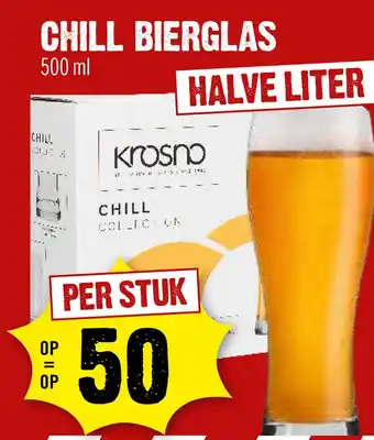 Dirck 3 Chill Bierglas aanbieding
