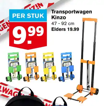 Hoogvliet Transportwagen Kinzo aanbieding