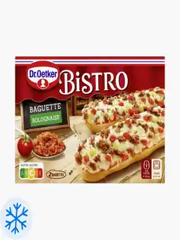 Flink Dr. Oetker Bistro Baguette Bolognese 2 st 250g aanbieding