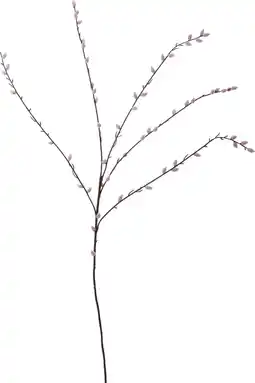 Intratuin Intratuin kunstbloem Wilgenkatje roze H 102 cm aanbieding