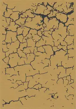 Intratuin Human Comfort buitenkleed Mervans bruin 300 x 390 x 1 cm aanbieding