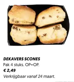 Dekamarkt Dekavers scones aanbieding